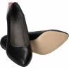 Pantofi Eleganți Piele Negri DA VINCI