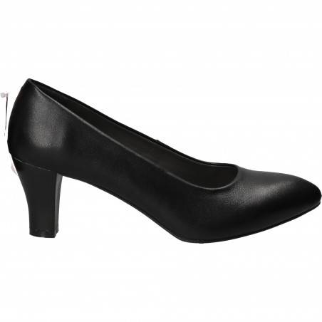 Pantofi Femei Elegant Piele Negri DA VINCI