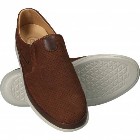 Pantofi Barbati Casual Piele Maro DA VINCI