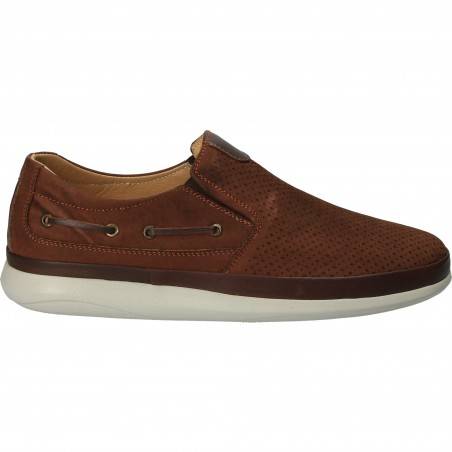 Pantofi Barbati Casual Piele Maro DA VINCI