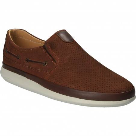 Pantofi Barbati Casual Piele Maro DA VINCI