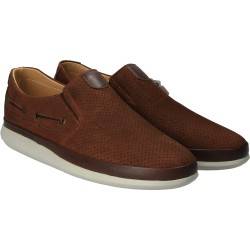 Pantofi Barbati Casual Piele Maro DA VINCI