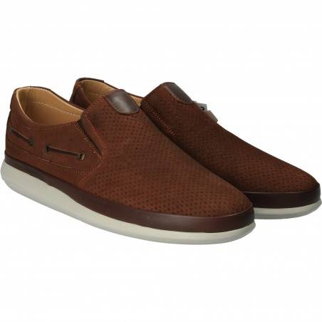 Pantofi Barbati Casual Piele Maro DA VINCI