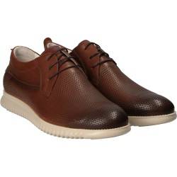 Pantofi Eleganti Barbati Piele Maro DA VINCI