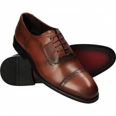 Pantofi Barbati stil Oxford, Eleganti, Piele, DA VINCI