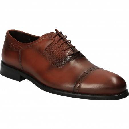 Pantofi Barbati stil Oxford, Eleganti, Piele, DA VINCI