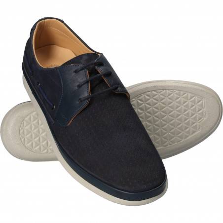 Pantofi Barbati Casual Piele Albastri DA VINCI