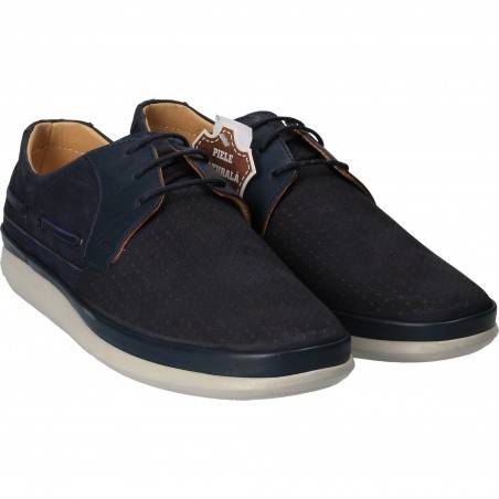 Pantofi Barbati Casual Piele Albastri DA VINCI