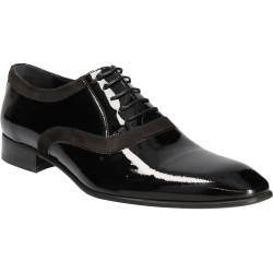 Pantofi Eleganti Barbati Piele Lac Negri DA VINCI