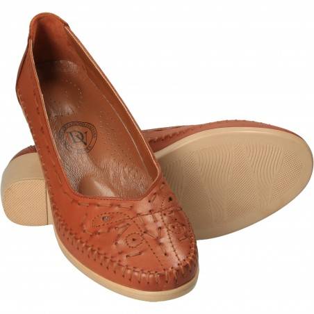 Pantofi Femei Casual Piele Maro DA VINCI