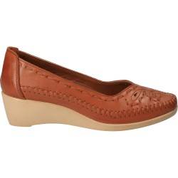 Pantofi Femei Casual Piele Maro DA VINCI