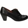 Pantofi Femei Oxford Piele Negri DA VINCI