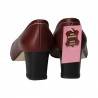 Pantofi Femei Elegant Piele Bordeaux DA VINCI