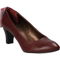 Pantofi Femei Elegant Piele Bordeaux DA VINCI