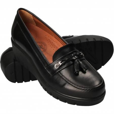 Pantofi Eleganti Femei Piele Negri DA VINCI