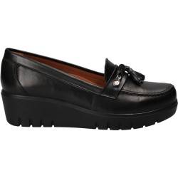 Pantofi Eleganti Femei Piele Negri DA VINCI