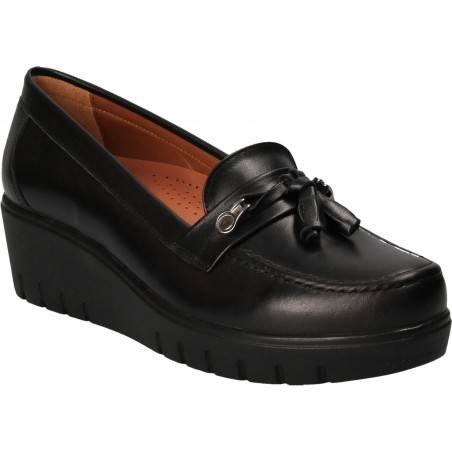 Pantofi Eleganti Femei Piele Negri DA VINCI
