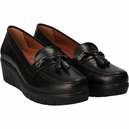 Pantofi Eleganti Femei Piele Negri DA VINCI