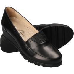Pantofi Eleganti Femei Piele Negri DA VINCI