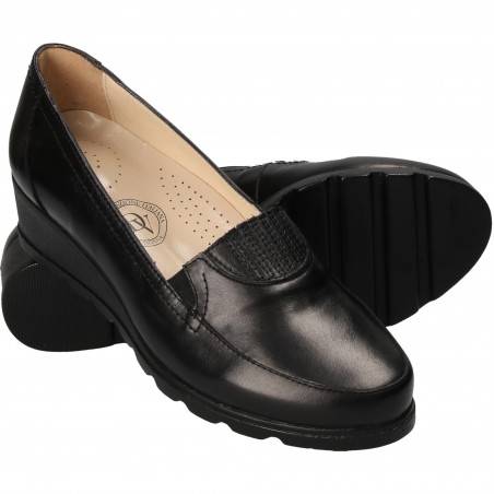 Pantofi Eleganti Femei Piele Negri DA VINCI
