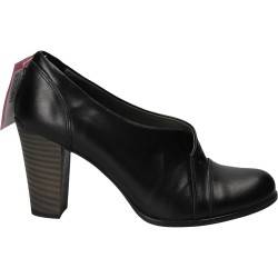 Pantofi Eleganti Femei Piele Negri DA VINCI