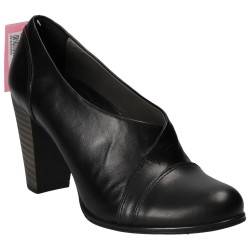 Pantofi Eleganti Femei Piele Negri DA VINCI