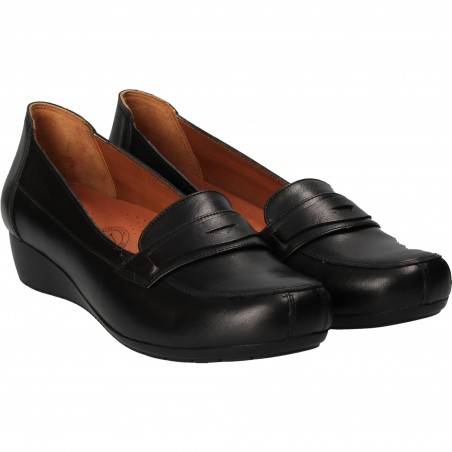 Pantofi Eleganti Femei Piele Negri DA VINCI