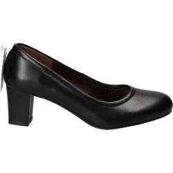 Pantofi Eleganti Femei Piele Negri DA VINCI
