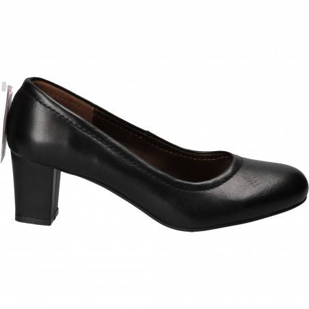 Pantofi Eleganti Femei Piele Negri DA VINCI
