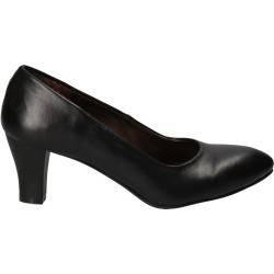 Pantofi Eleganti Femei Piele Negri DA VINCI