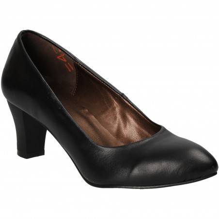 Pantofi Eleganti Femei Piele Negri DA VINCI