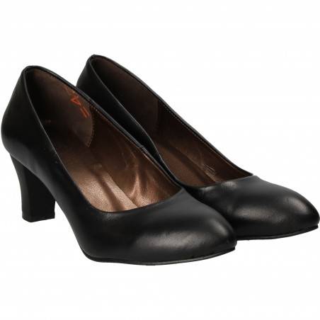 Pantofi Eleganti Femei Piele Negri DA VINCI