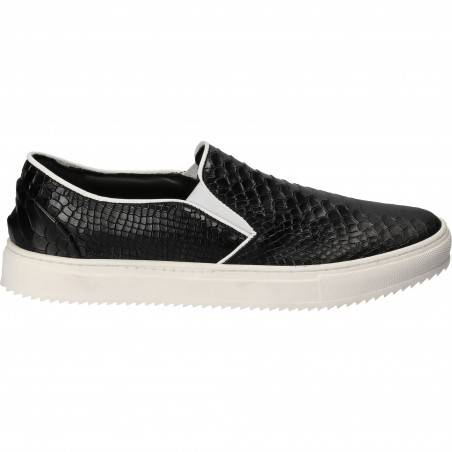 Espadrile Barbati Piele Negri
