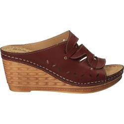Saboti Femei Casual Bordeaux