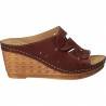 Saboti Femei Casual Bordeaux