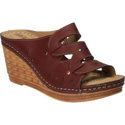 Saboti Femei Casual Bordeaux