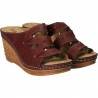 Saboti Femei Casual Bordeaux
