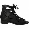 Sandale Femei, casual, piele ecologica negre