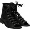 Sandale Femei, casual, piele ecologica negre