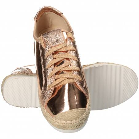 Pantofi Femei Casual Trendy Aurii