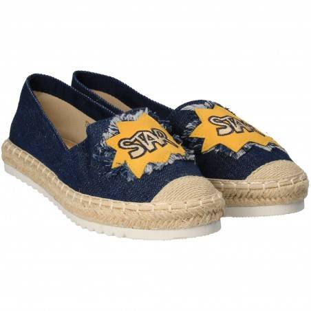 Espadrile Femei Jeans Albastre