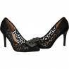 Pantofi Femei, Eleganti, Dame Rose, Negri, din dantela