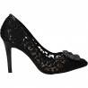 Pantofi Femei, Eleganti, Dame Rose, Negri, din dantela