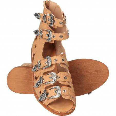 Sandale in stil roman Dame Rose pentru femei