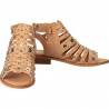 Sandale cu capse, trendy, bej pentru femei