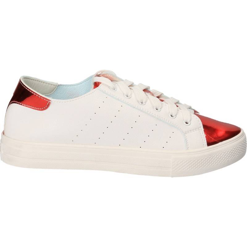 Pantofi albi casual pentru fete, femei, marca Flyfor Pantofi albi casual pentru fete, femei, marca Flyfor