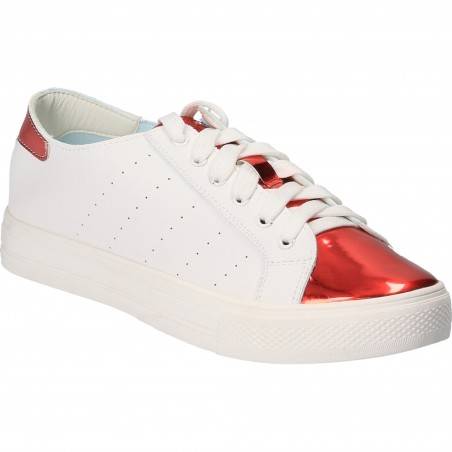 Pantofi albi casual pentru fete, femei, marca Flyfor