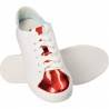 Pantofi albi casual pentru fete, femei, marca Flyfor