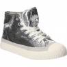 Bascheti glamour pentru femei, fete, culoarea argintie