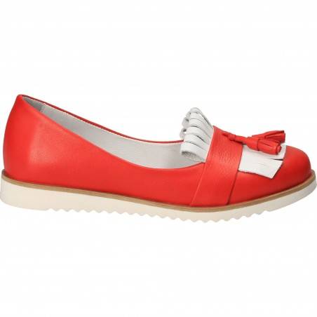 Pantofi femei, rosii, piele naturala, Patrizia Rigotti